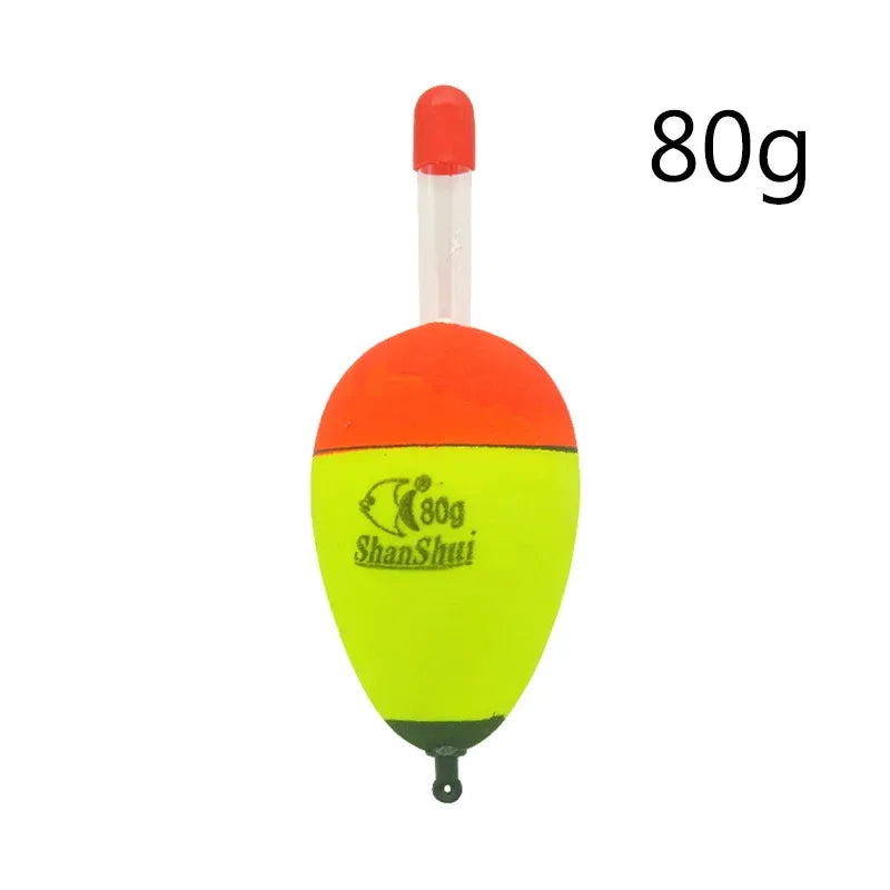 2/3/6Pcs EVA Luminous Fishing Night Float Light Stick Foam Plastic Bobber Sea Rock Fishing Floats Buoyancy Bobber