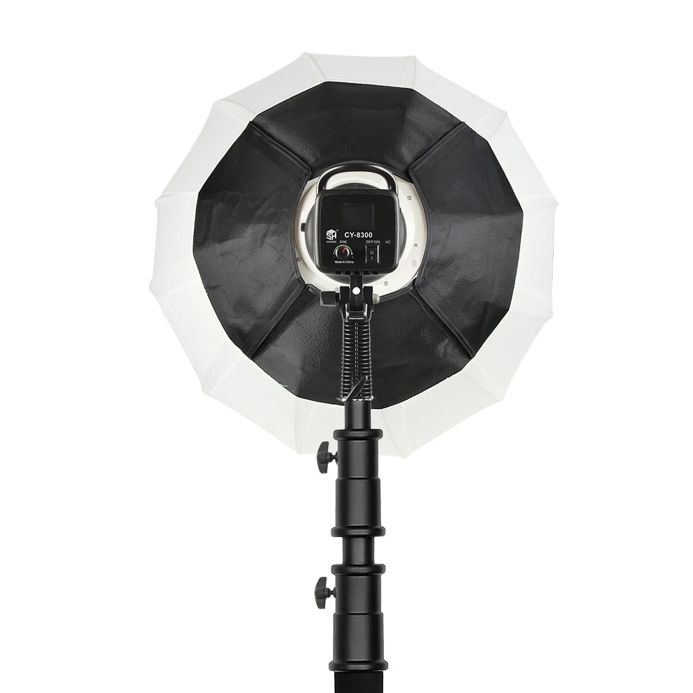 135W LED Lighting 65cm Lantern Softbox Bowens CY8300 Mounting Ball Diffuser Soft Light Modifier Film-Making Video  Flash