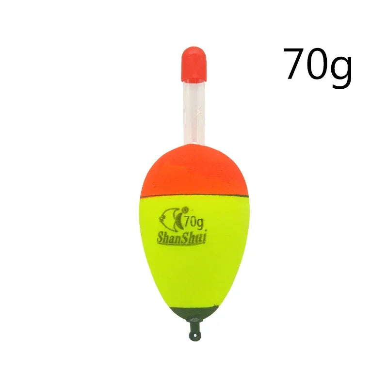 2/3/6Pcs EVA Luminous Fishing Night Float Light Stick Foam Plastic Bobber Sea Rock Fishing Floats Buoyancy Bobber