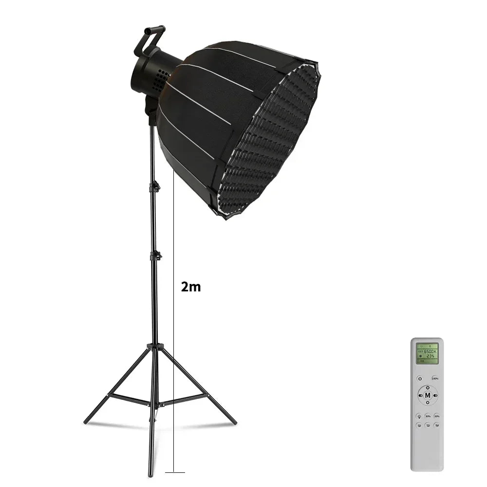 135W LED Lighting 65cm Lantern Softbox Bowens CY8300 Mounting Ball Diffuser Soft Light Modifier Film-Making Video  Flash