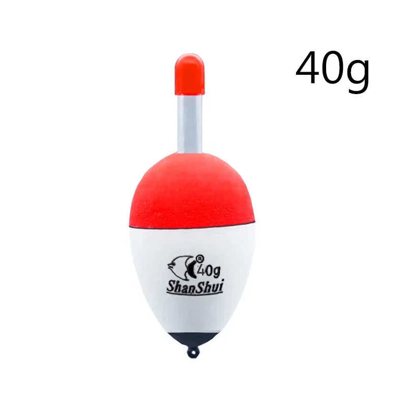2/3/6Pcs EVA Luminous Fishing Night Float Light Stick Foam Plastic Bobber Sea Rock Fishing Floats Buoyancy Bobber