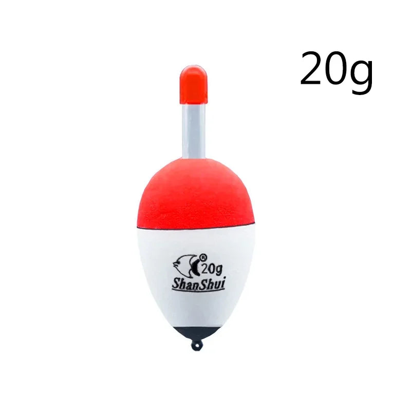 2/3/6Pcs EVA Luminous Fishing Night Float Light Stick Foam Plastic Bobber Sea Rock Fishing Floats Buoyancy Bobber