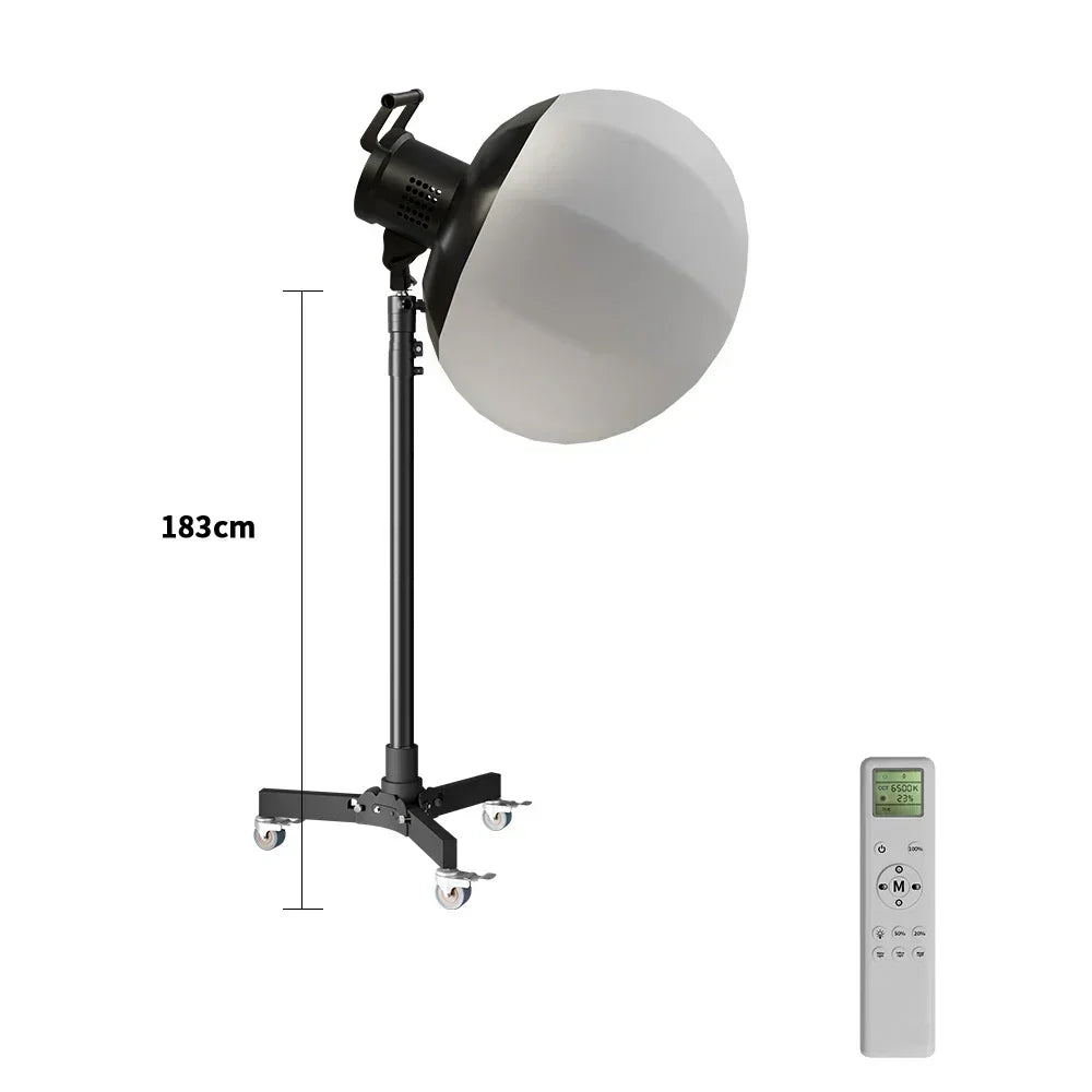 135W LED Lighting 65cm Lantern Softbox Bowens CY8300 Mounting Ball Diffuser Soft Light Modifier Film-Making Video  Flash
