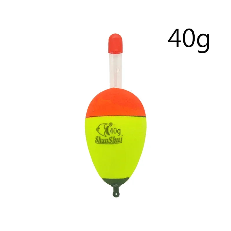 2/3/6Pcs EVA Luminous Fishing Night Float Light Stick Foam Plastic Bobber Sea Rock Fishing Floats Buoyancy Bobber