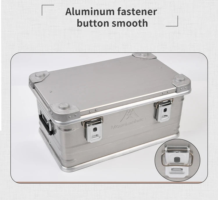 Mountainhiker 20-96L Outdoor Storage Box Camping Picnic Travel Aluminum Alloy Large Capacity Box Accessories Storage Bag 6 Sizes