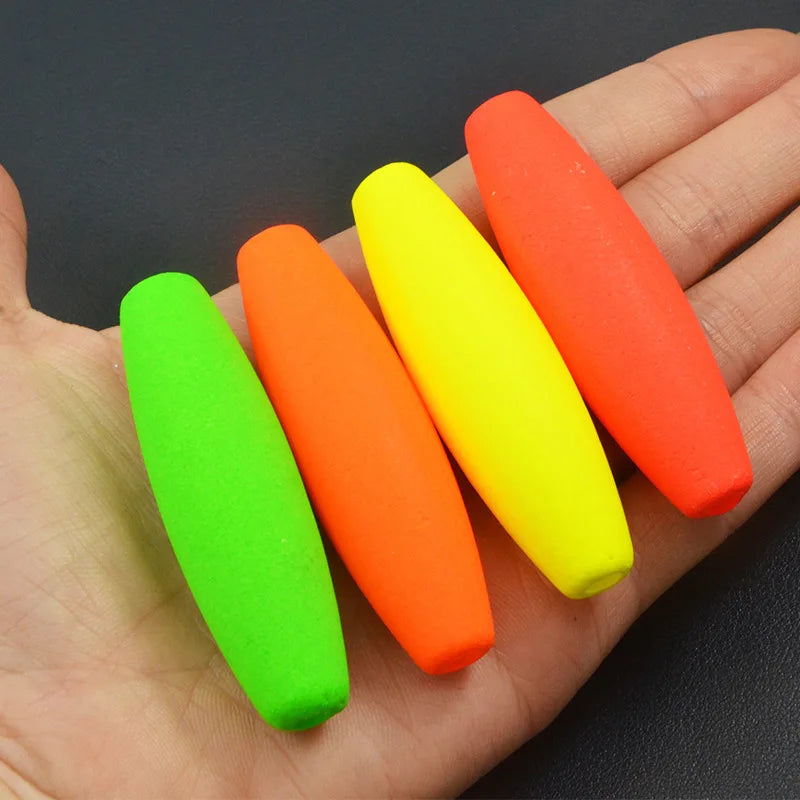 20pcs Peg Floats Catfish Fishing Bobbers Foam Rig Float Crappie Trout Fishing Accessories High-density Foam Tackle Buoys