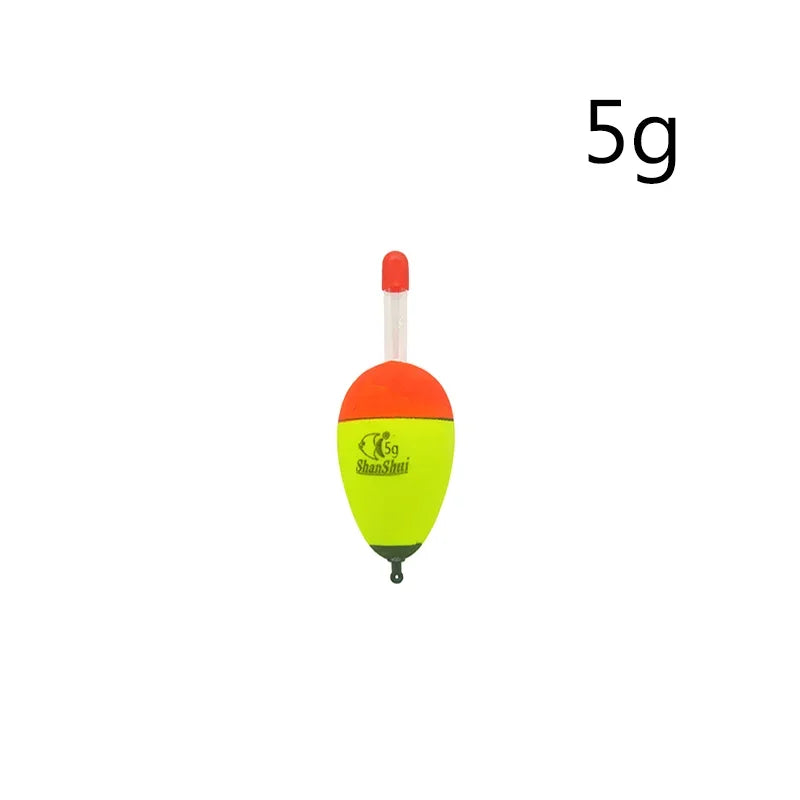 2/3/6Pcs EVA Luminous Fishing Night Float Light Stick Foam Plastic Bobber Sea Rock Fishing Floats Buoyancy Bobber