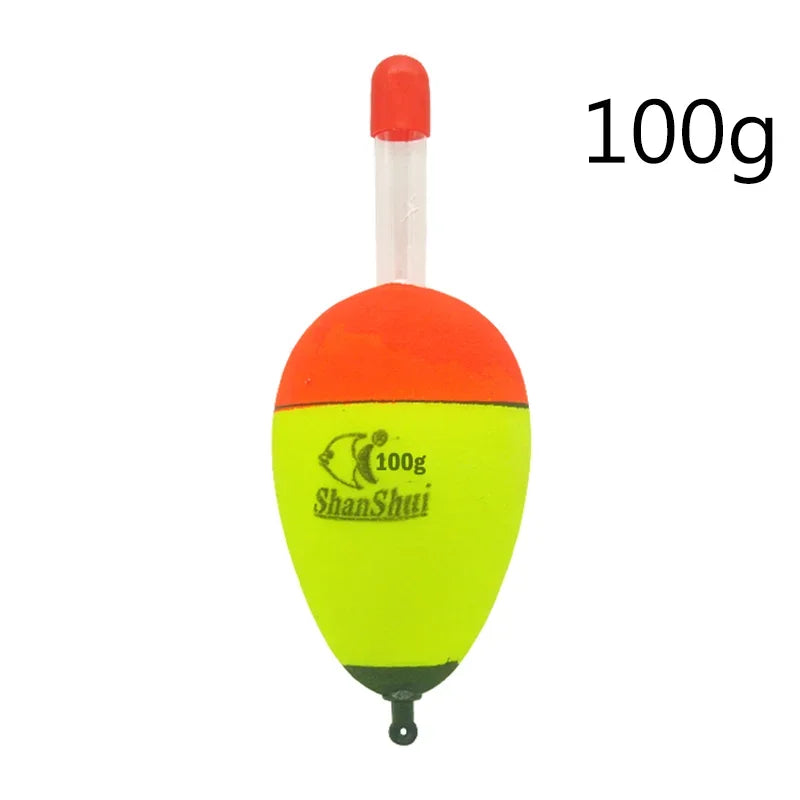 2/3/6Pcs EVA Luminous Fishing Night Float Light Stick Foam Plastic Bobber Sea Rock Fishing Floats Buoyancy Bobber