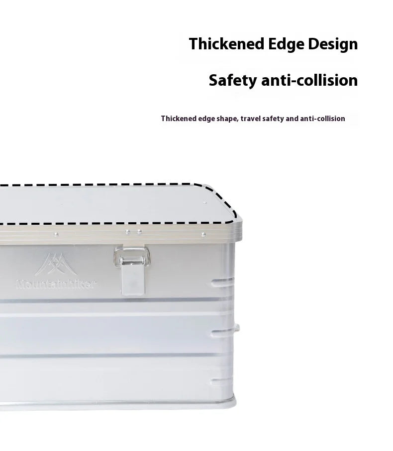 Mountainhiker 20-96L Outdoor Storage Box Camping Picnic Travel Aluminum Alloy Large Capacity Box Accessories Storage Bag 6 Sizes